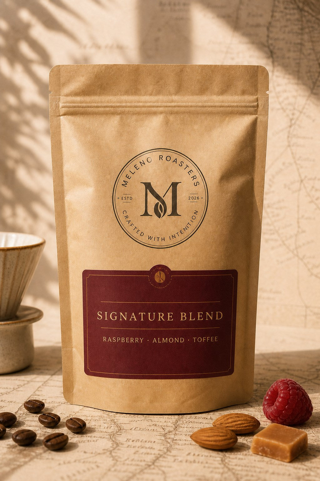 Signature Blend coming-soon packaging mock-up
